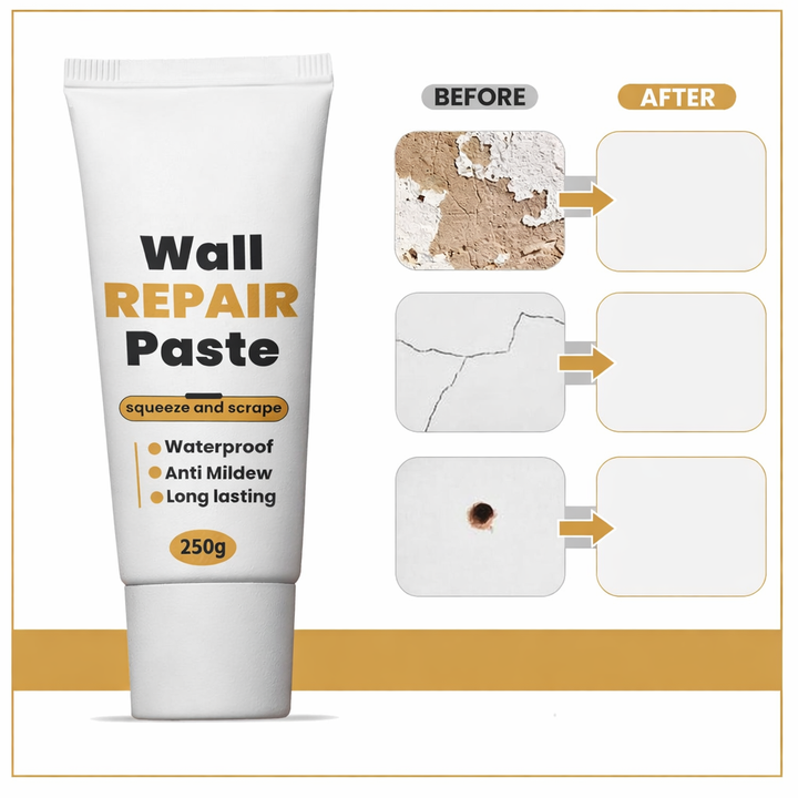 Wall Repair Paste tube for Filling Cracks