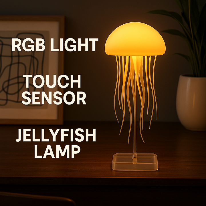 Trrendo Jellyfish lamp rgb light with touch sensor