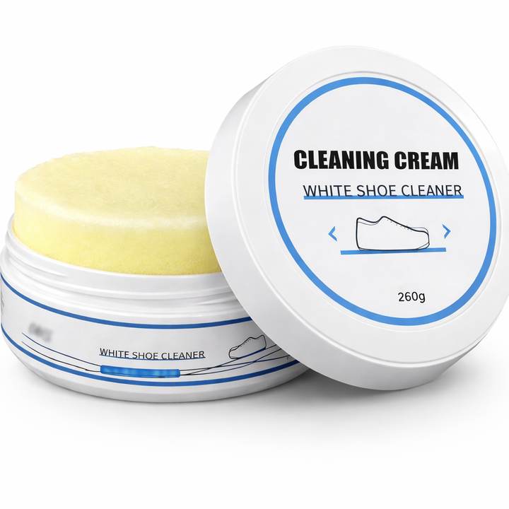 White Shoe Cleaning Cream – Instantly Restore Bright & Spotless Shoes