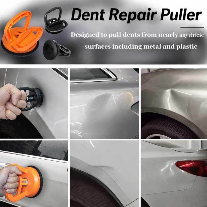 Car Dent Puller Set (Pack of 2) – Heavy Duty Large & Small Suction Dent Remover Kit for Cars, Bikes & Home Use