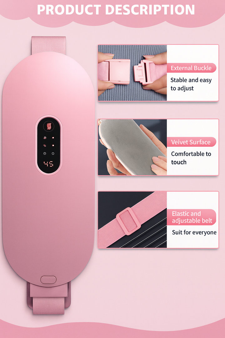 Periods Cramp Relief Heating Pad & Massager