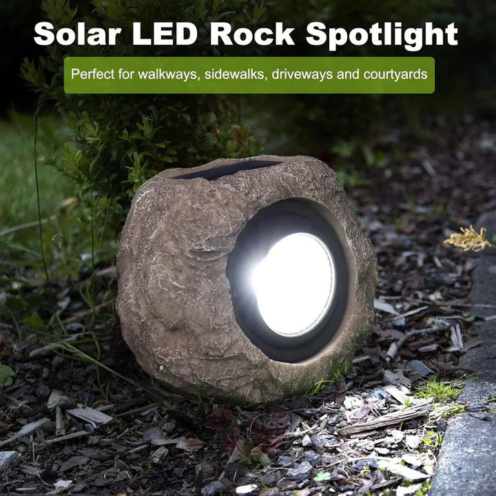Solar Rock Garden Light – Waterproof Outdoor Decorative Lamp
