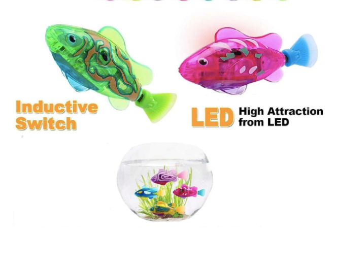 Fishy Toy LED Robot Fish Toy (TR-33) – Trrendo