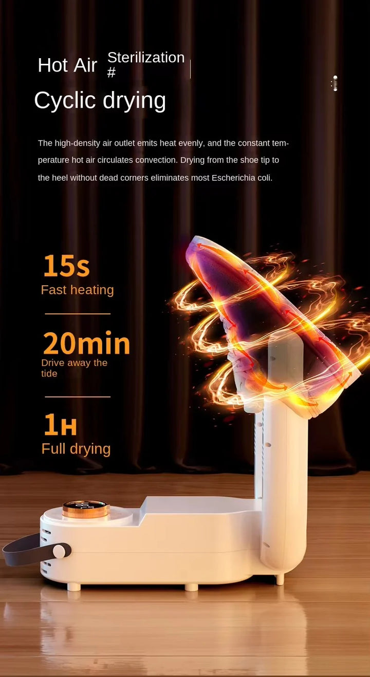 Electric Shoe Dryer & Deodorizer | Fast Drying for Wet Shoes, Boots & Sneakers- SPPD